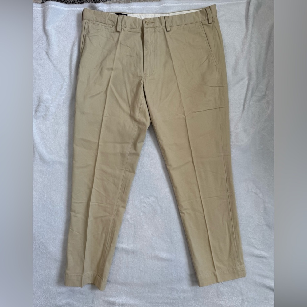 Polo Ralph Lauren Men's Beige Dress Pants, Size 36x30